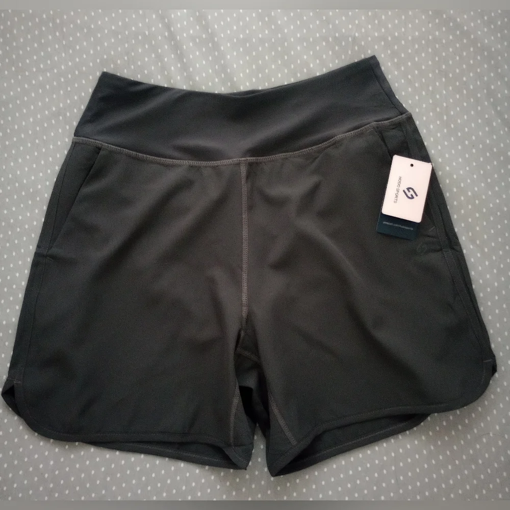NWT Women's High Waisted Swim Shorts S Small - Picture 11 of 12